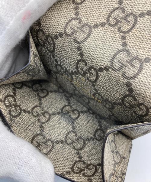 GUCCI（グッチ）GUCCI (グッチ) BALENCIAGA (バレンシアガ) ザ ハッカー プロジェクト カードケース ウォレット ブラウンの古着・服飾アイテム