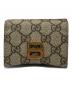 GUCCI（グッチ）の古着「ザ ハッカー プロジェクト カードケース ウォレット」｜ブラウン