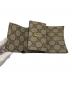 中古・古着 GUCCI (グッチ) BALENCIAGA (バレンシアガ) ザ ハッカー プロジェクト カードケース ウォレット ブラウン：35000円