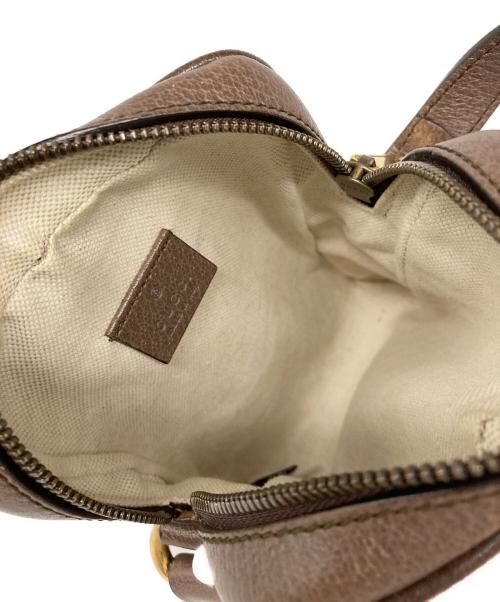 GUCCI（グッチ）GUCCI (グッチ) GGショルダーバッグ ブラウンの古着・服飾アイテム