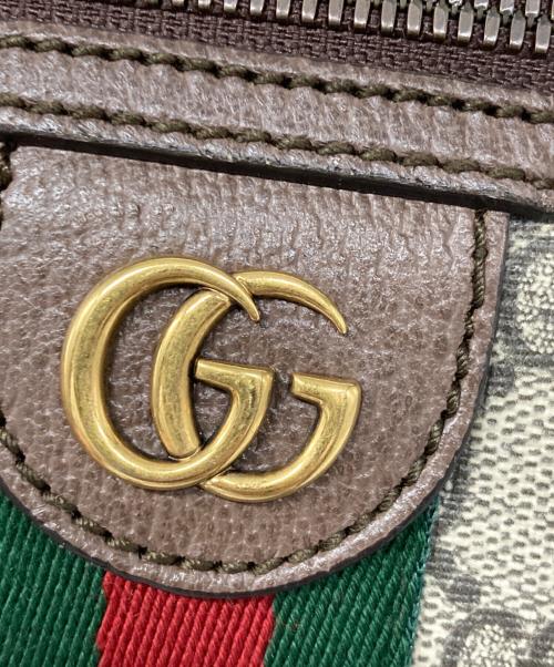 GUCCI（グッチ）GUCCI (グッチ) GGショルダーバッグ ブラウンの古着・服飾アイテム