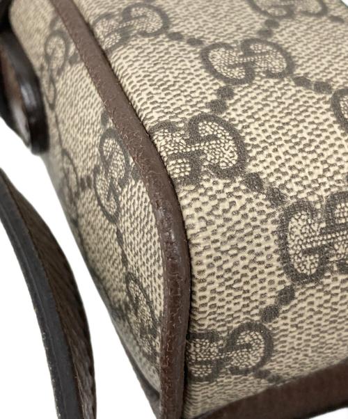 GUCCI（グッチ）GUCCI (グッチ) GGショルダーバッグ ブラウンの古着・服飾アイテム