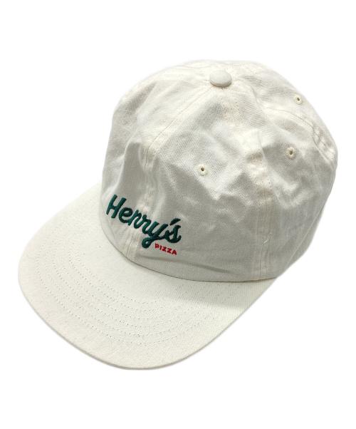 IAB SYUDIO（アイエービースタジオ）IAB SYUDIO (アイエービースタジオ) Henry's PIZZA Cap ホワイトの古着・服飾アイテム