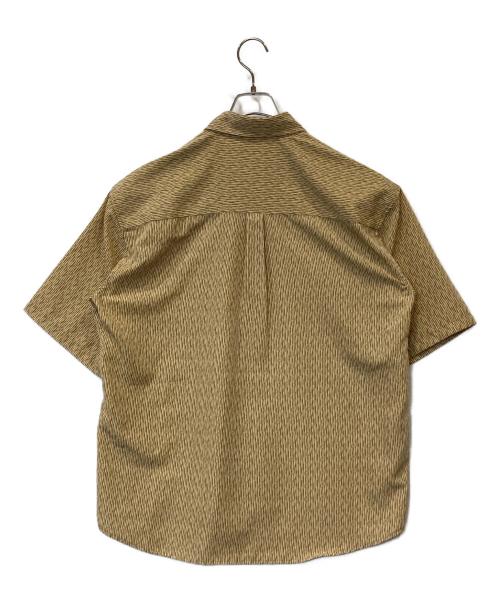 GIANNI VALENTINO（ジャンニバレンチノ）GIANNI VALENTINO (ジャンニバレンチノ) 総柄S/Sシャツ イエロー サイズ:Lの古着・服飾アイテム