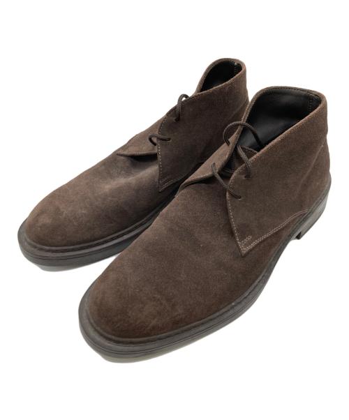 LARDINI（ラルディーニ）LARDINI (ラルディーニ) チャッカーブーツ ブラウン サイズ:5の古着・服飾アイテム