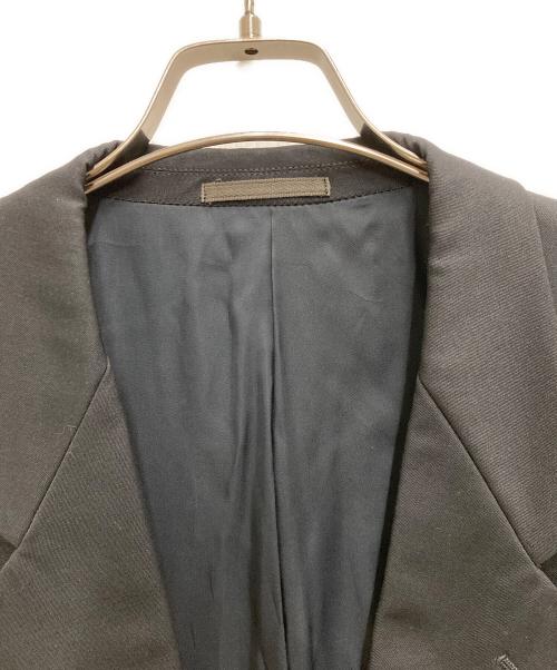 COMME des GARCONS HOMME（コムデギャルソン オム）COMME des GARCONS HOMME (コムデギャルソン オム) 90`Sウールギャバ2Bジャケット ブラック サイズ:Lの古着・服飾アイテム