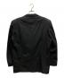 COMME des GARCONS HOMME (コムデギャルソン オム) 90`Sウールギャバ2Bジャケット ブラック サイズ:L：9000円