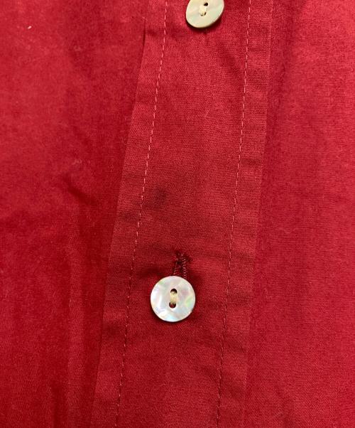 Jean Paul GAULTIER（ジャンポールゴルチェ）Jean Paul GAULTIER (ジャンポールゴルチェ) インディアンプリントL/Sシャツ レッド サイズ:48の古着・服飾アイテム