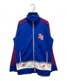 adidas（アディダス）の古着「00'S カレッジ刺繍トラックジャケット」｜ネイビー