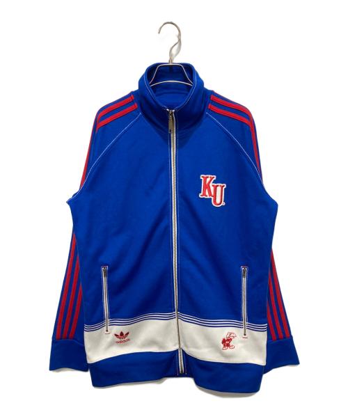 adidas（アディダス）adidas (アディダス) 00'S カレッジ刺繍トラックジャケット ネイビー サイズ:Ｓの古着・服飾アイテム