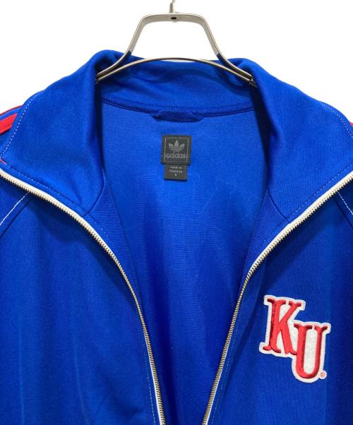 adidas（アディダス）adidas (アディダス) 00'S カレッジ刺繍トラックジャケット ネイビー サイズ:Ｓの古着・服飾アイテム