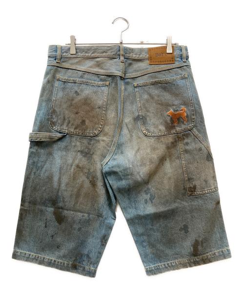 BoTT（ボット）BoTT (ボット) Ol' Dirty Painter Short インディゴ サイズ:Lの古着・服飾アイテム