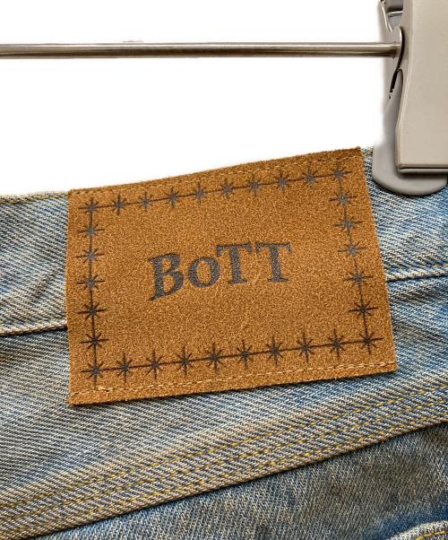 BoTT（ボット）BoTT (ボット) Ol' Dirty Painter Short インディゴ サイズ:Lの古着・服飾アイテム