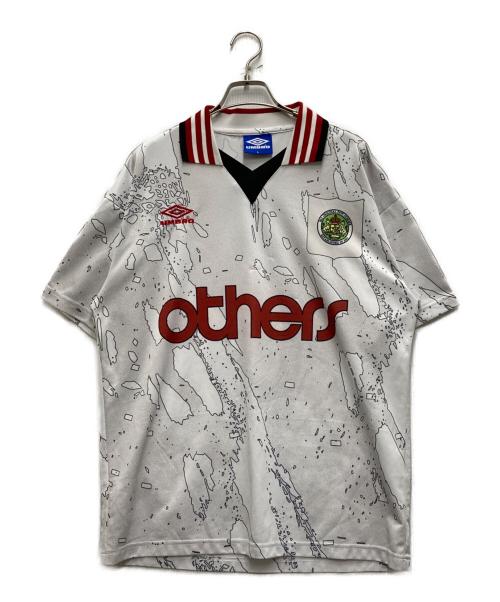 UMBRO（アンブロ）UMBRO (アンブロ) BAL (バル) SOCCER JERSEY ホワイト サイズ:Lの古着・服飾アイテム