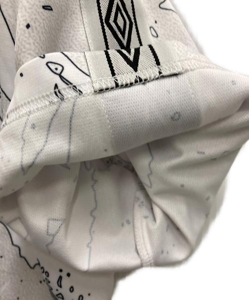 UMBRO（アンブロ）UMBRO (アンブロ) BAL (バル) SOCCER JERSEY ホワイト サイズ:Lの古着・服飾アイテム