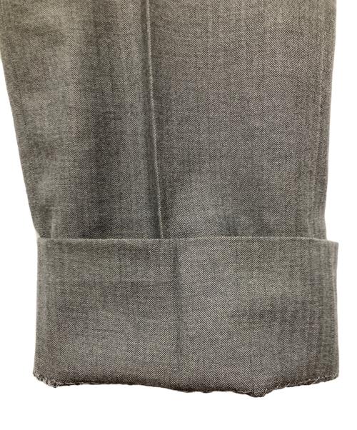 ERMENEGILDO ZEGNA（エルメネジルド・ゼニア）ERMENEGILDO ZEGNA (エルメネジルド・ゼニア) FILO (フィーロ) ヘリンボーン2Bスーツ グレー サイズ:表記無しの古着・服飾アイテム