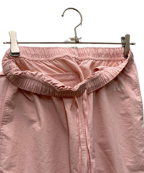 TW（トゥ）TW (トゥ) Nylon Pants ピンク サイズ:Mの古着・服飾アイテム