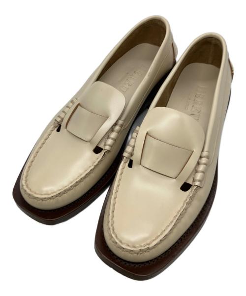 HEREU（ヘリュー）HEREU (ヘリュー) ペニーローファー ベージュ サイズ:38の古着・服飾アイテム
