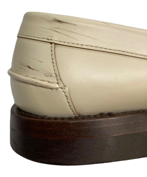 HEREU（ヘリュー）HEREU (ヘリュー) ペニーローファー ベージュ サイズ:38の古着・服飾アイテム