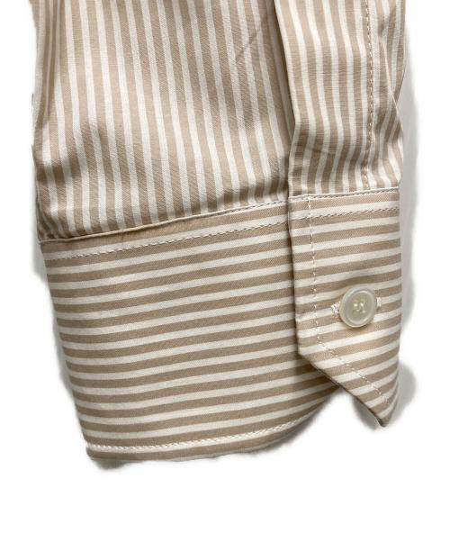 CELINE（セリーヌ）CELINE (セリーヌ) カーナビー ストライプルーズシャツ ベージュ サイズ:41の古着・服飾アイテム