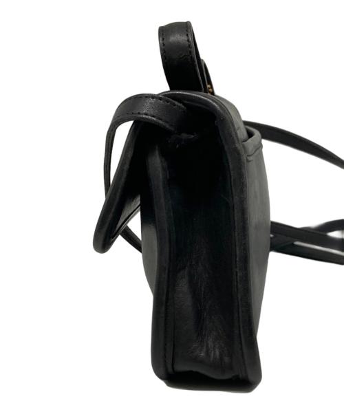 COACH（コーチ）COACH (コーチ) レザーターンロックショルダーバッグ ブラックの古着・服飾アイテム