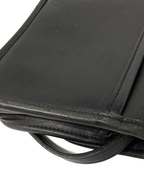 COACH（コーチ）COACH (コーチ) レザーターンロックショルダーバッグ ブラックの古着・服飾アイテム