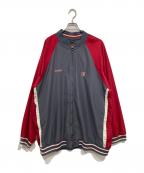 FUBUフブ）の古着「ロゴビッグブルゾン」｜グレー