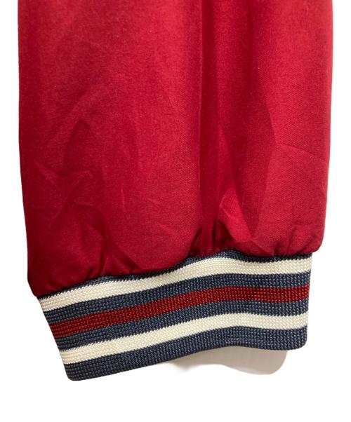 FUBU（フブ）FUBU (フブ) ロゴビッグブルゾン グレー サイズ:XLの古着・服飾アイテム