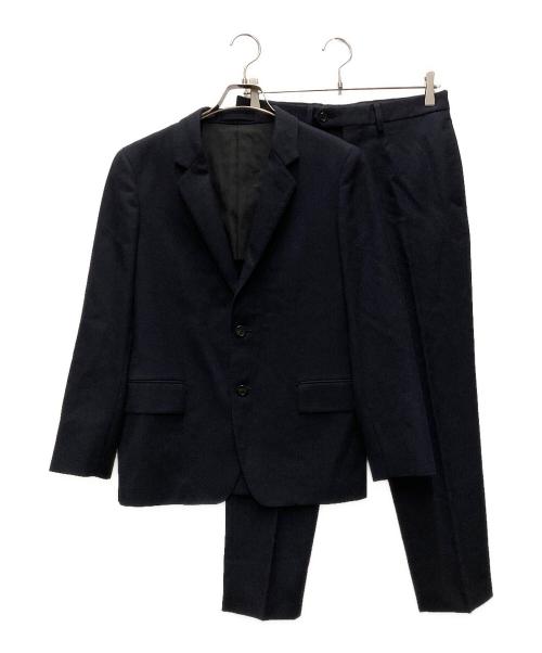 MARGARET HOWELL（マーガレットハウエル）MARGARET HOWELL (マーガレットハウエル) FOX BROTHERS (フォックスブラザーズ) ウール2Bセットアップ ネイビー サイズ:Sの古着・服飾アイテム