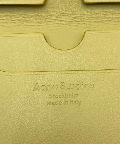 Acne studios（アクネ ストゥディオス）ACNE STUDIOS (アクネ ストゥディオス) カードケース グリーンの古着・服飾アイテム