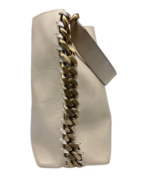 STELLA McCARTNEY（ステラマッカートニー）STELLA McCARTNEY (ステラマッカートニー) ベジタブルレザーバケットバッグ ベージュの古着・服飾アイテム