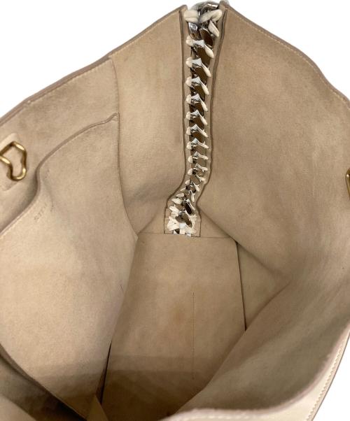 STELLA McCARTNEY（ステラマッカートニー）STELLA McCARTNEY (ステラマッカートニー) ベジタブルレザーバケットバッグ ベージュの古着・服飾アイテム