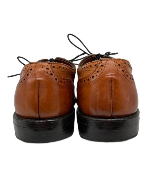 Allen Edmonds（アレン エドモンズ）Allen Edmonds (アレン エドモンズ) メダリオンキャップトゥシューズ ブラウン サイズ:9の古着・服飾アイテム