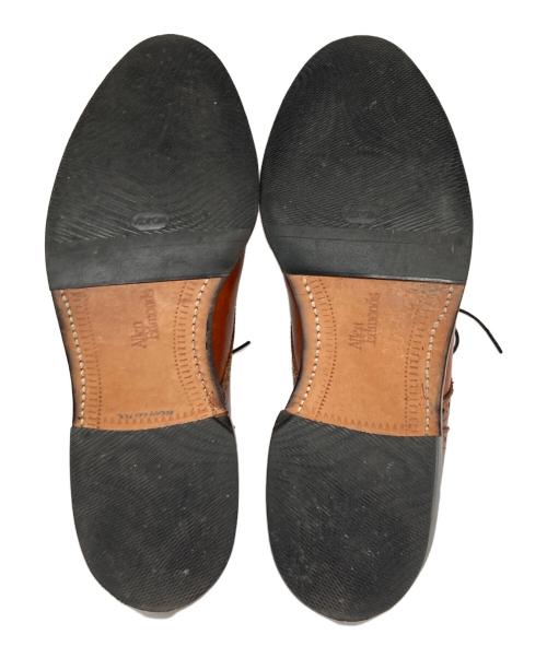 Allen Edmonds（アレン エドモンズ）Allen Edmonds (アレン エドモンズ) メダリオンキャップトゥシューズ ブラウン サイズ:9の古着・服飾アイテム