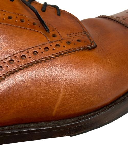 Allen Edmonds（アレン エドモンズ）Allen Edmonds (アレン エドモンズ) メダリオンキャップトゥシューズ ブラウン サイズ:9の古着・服飾アイテム