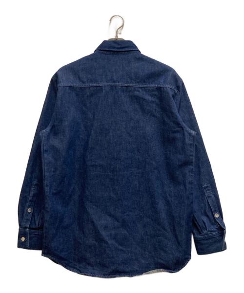 RAF SIMONS（ラフシモンズ）RAF SIMONS (ラフシモンズ) CARRY OVER DENIM SHIRT インディゴ サイズ:Sの古着・服飾アイテム