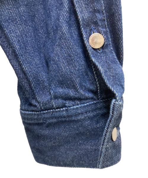 RAF SIMONS（ラフシモンズ）RAF SIMONS (ラフシモンズ) CARRY OVER DENIM SHIRT インディゴ サイズ:Sの古着・服飾アイテム