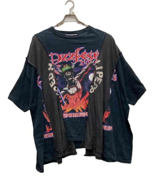 DISCOVERED（ディスカバード）DISCOVERED (ディスカバード) WIDE BAND TEE ブラック サイズ:下記参照の古着・服飾アイテム