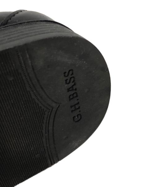 G.H.BASS（ジーエイチバス）G.H.BASS (ジーエイチバス) WEEJUNSローファー ブラック サイズ:26㎝の古着・服飾アイテム