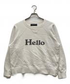 MADISON BLUEマディソンブルー）の古着「ロゴトレーナー」｜ホワイト