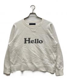 MADISON BLUE（マディソンブルー）の古着「ロゴトレーナー」｜ホワイト