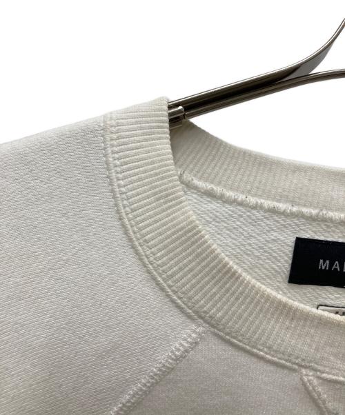 MADISON BLUE（マディソンブルー）MADISON BLUE (マディソンブルー) ロゴトレーナー ホワイト サイズ:1の古着・服飾アイテム