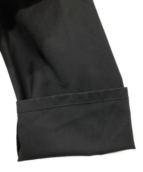 edition（エディション）Edition (エディション) ウール メリノノーカラージャケット ブラック サイズ:34の古着・服飾アイテム