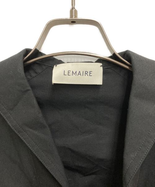 LEMAIRE（ルメール）LEMAIRE (ルメール) スキッパーブラウス ブラック サイズ:34の古着・服飾アイテム