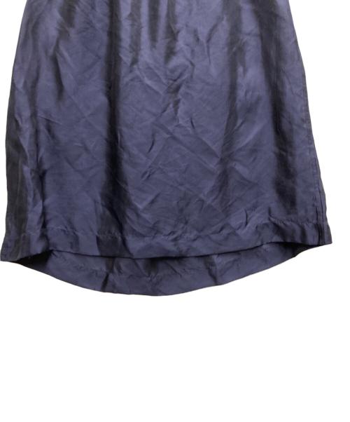 JIL SANDER（ジルサンダー）JIL SANDER (ジルサンダー) レーヨンシルクスカート ネイビー サイズ:32の古着・服飾アイテム