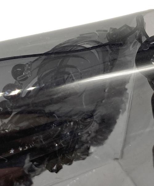 Mame Kurogouchi（マメクロゴウチ）Mame Kurogouchi (マメクロゴウチ) Transparent Sculptural Micro Chain Bag ブラックの古着・服飾アイテム