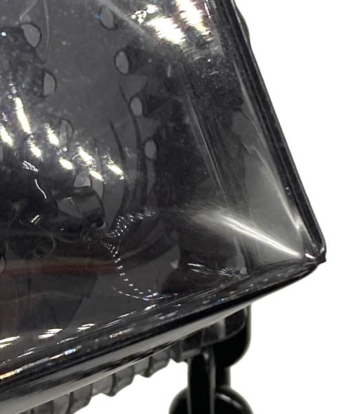 Mame Kurogouchi（マメクロゴウチ）Mame Kurogouchi (マメクロゴウチ) Transparent Sculptural Micro Chain Bag ブラックの古着・服飾アイテム