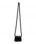 中古・古着 Mame Kurogouchi (マメクロゴウチ) Transparent Sculptural Micro Chain Bag ブラック：20000円