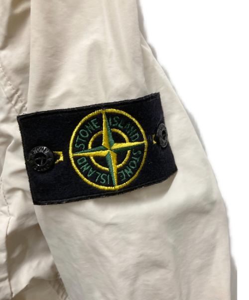 STONE ISLAND（ストーンアイランド）STONE ISLAND (ストーンアイランド) ナイロンレップスステンカラーコート ベージュ サイズ:Mの古着・服飾アイテム