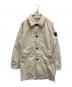 STONE ISLAND（ストーンアイランド）の古着「ナイロンレップスステンカラーコート」｜ベージュ